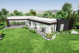 Modern 3-bed villa under construction on a Golf...